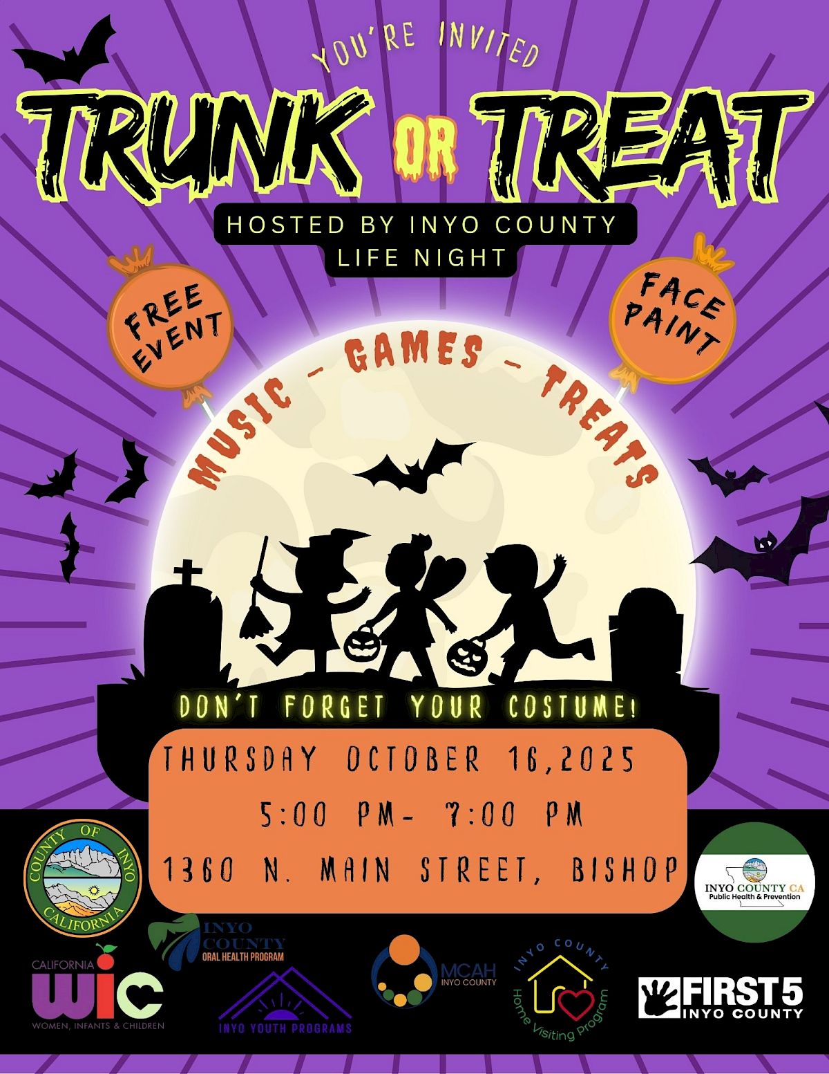 Inyo County Trunk or Treat